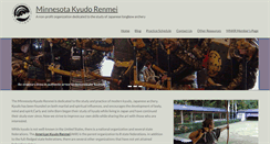 Desktop Screenshot of mnkyudo.org